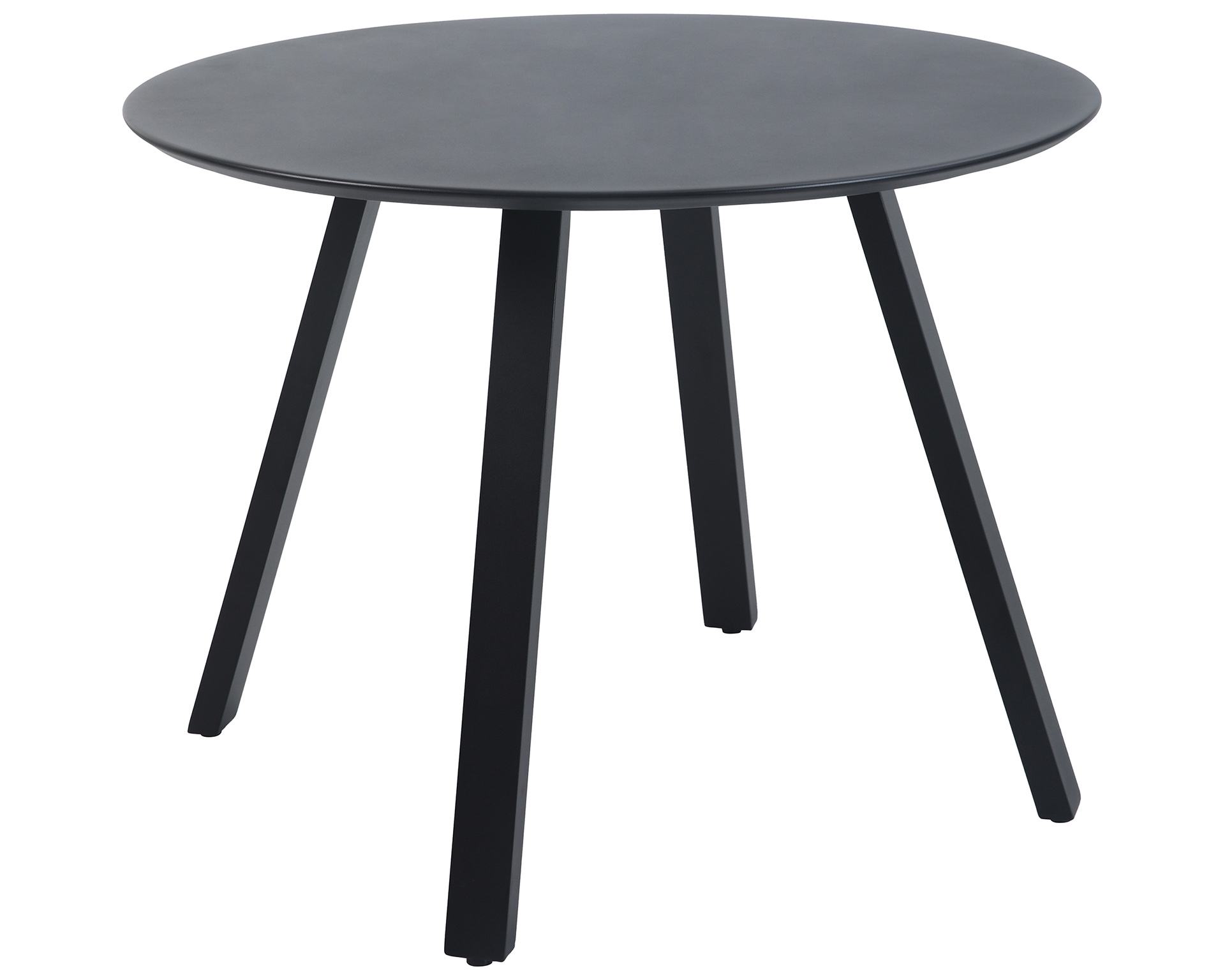 Halo Gartentisch Rund Schwarz