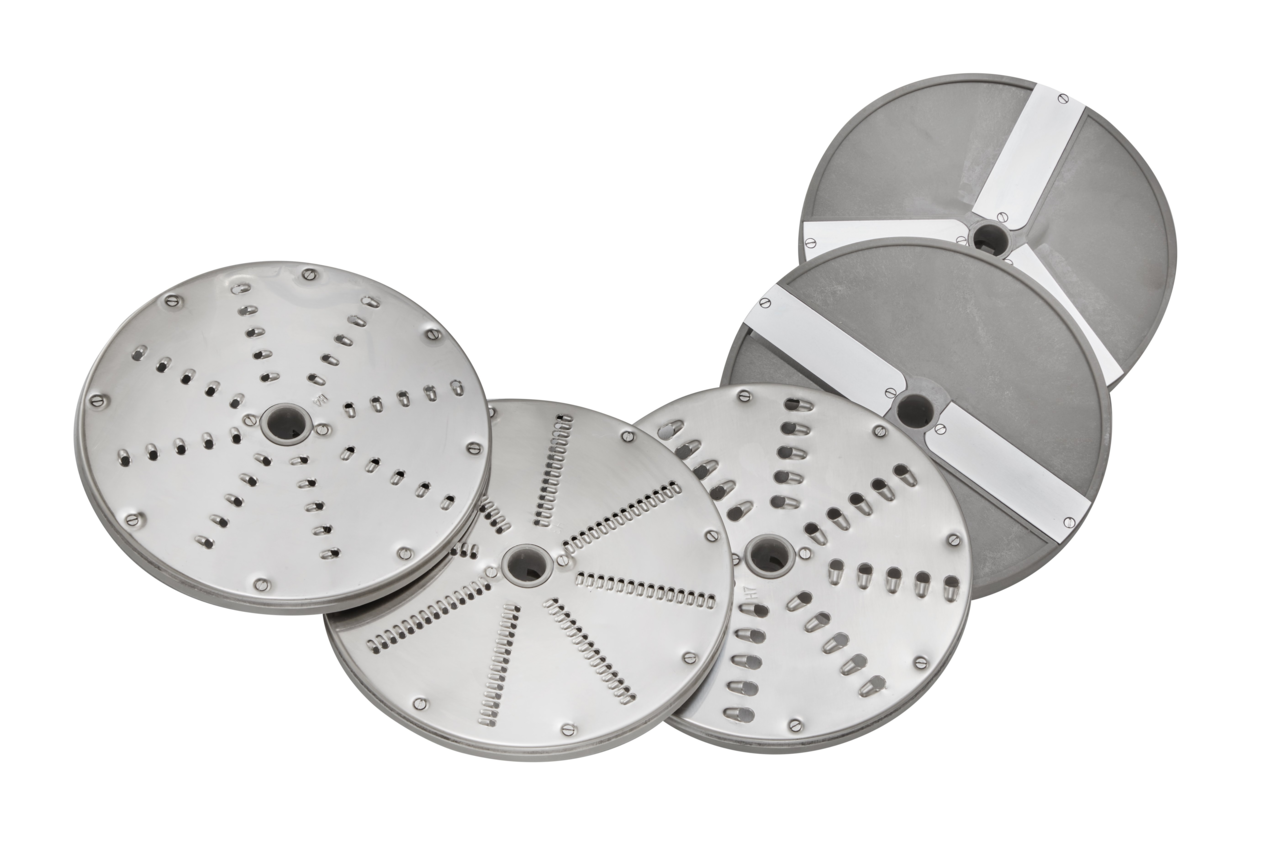 Groentesnijder Eco inclusief 5 schijven, 300 kg per uur, aluminium