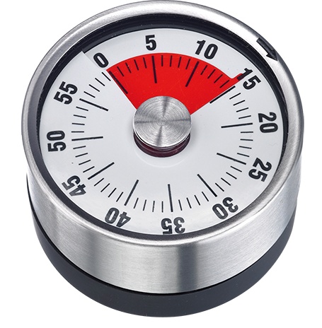 Zeitmesser | Edelstahl/Kunststoff | max. 60min