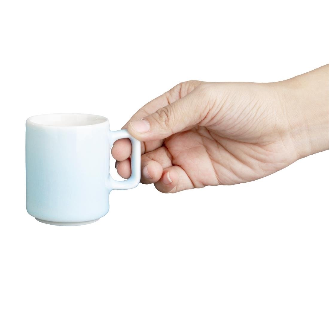 Olympia Fondant Tasse Aqua 85,5ml (6 Stück)