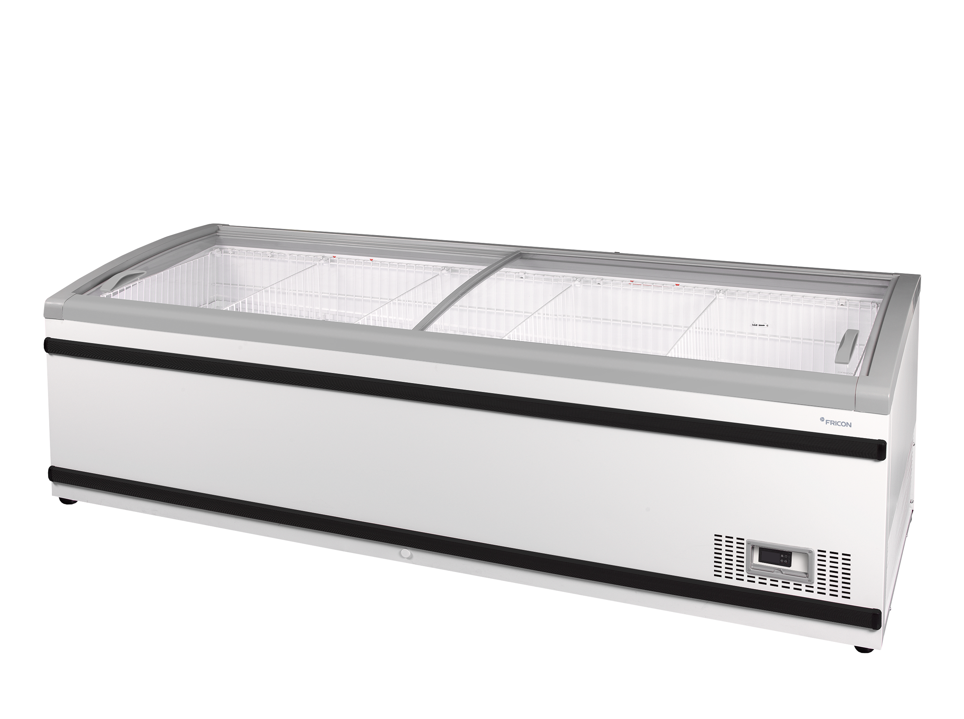 TEFCOLD Tiefkühlinsel mit Glasschiebetüren - NEWLINZ250