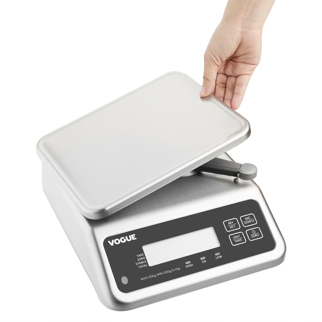 Vogue Wasserdichte Elektronische Waage 30kg