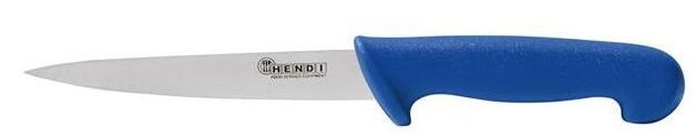 Couteau à Fileter Inox - 150mm - Manche Bleu