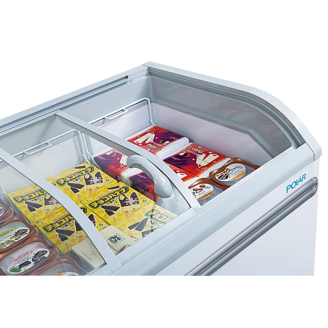 Vitrine réfrigérée négative libre-service Polar Série G 700L