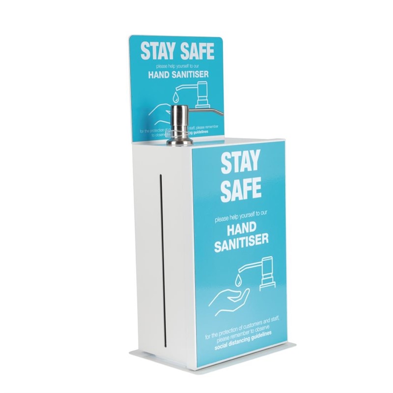 5L Counter Sanitiser Station with Wall Bracket
