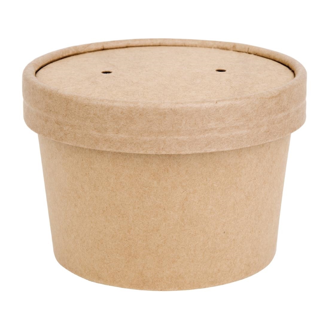 Tasse à soupe compostable | 500 pièces | Disponible en 5 tailles