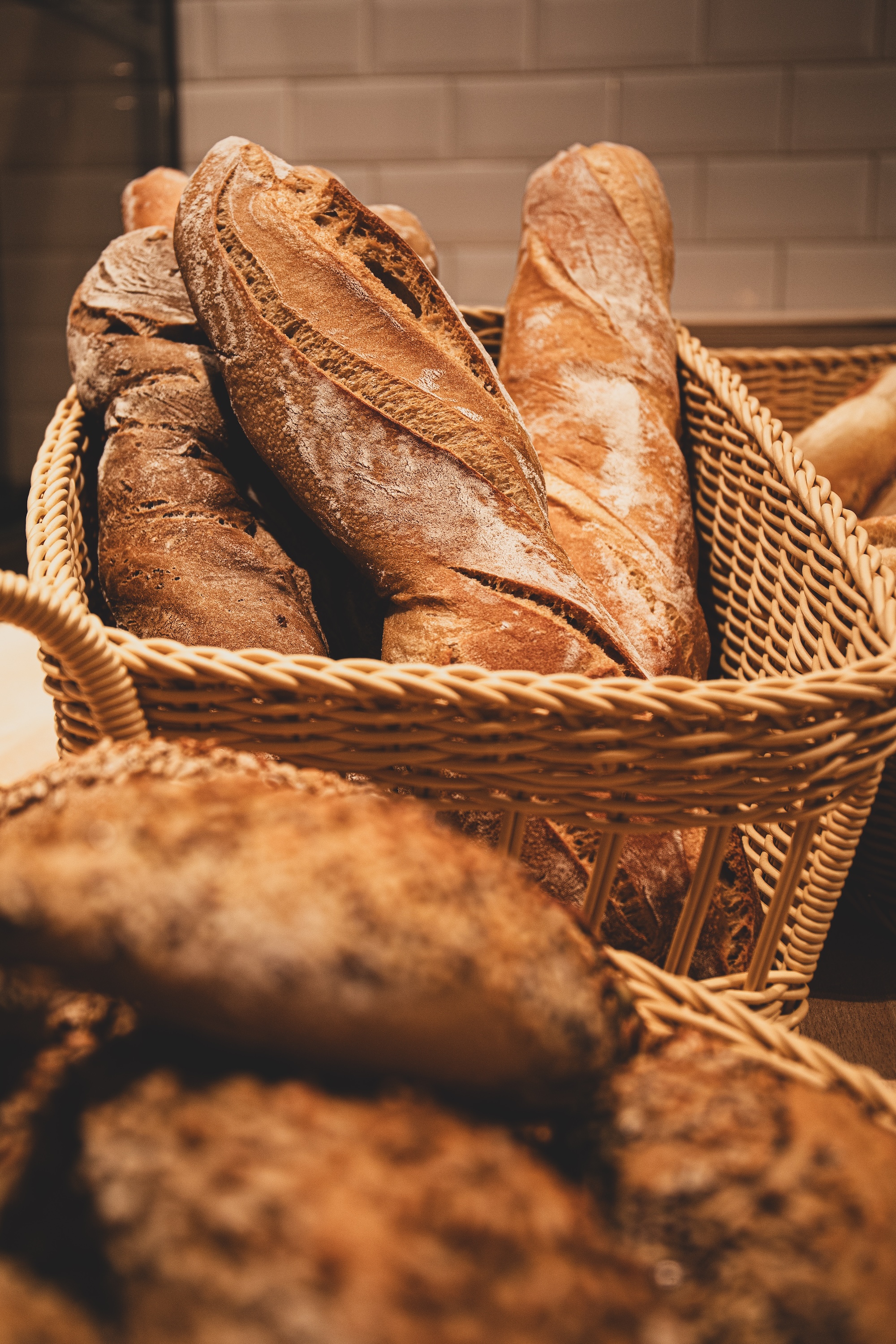 Mand WEAVER PRO Systeemmanden, 40 x 30 x 27 cm, lichtbeige, polypropyleen