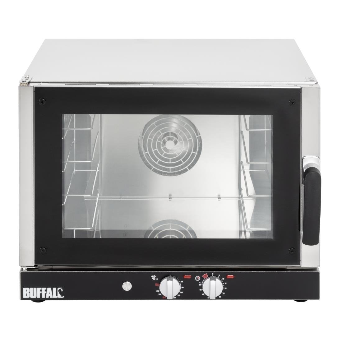 Buffalo Convectieoven met Vochtigheid 4x GN 1/1 Enkelfase Buffalo Convectieoven met Vochtigheid 4x GN 1/1 Enkelfase