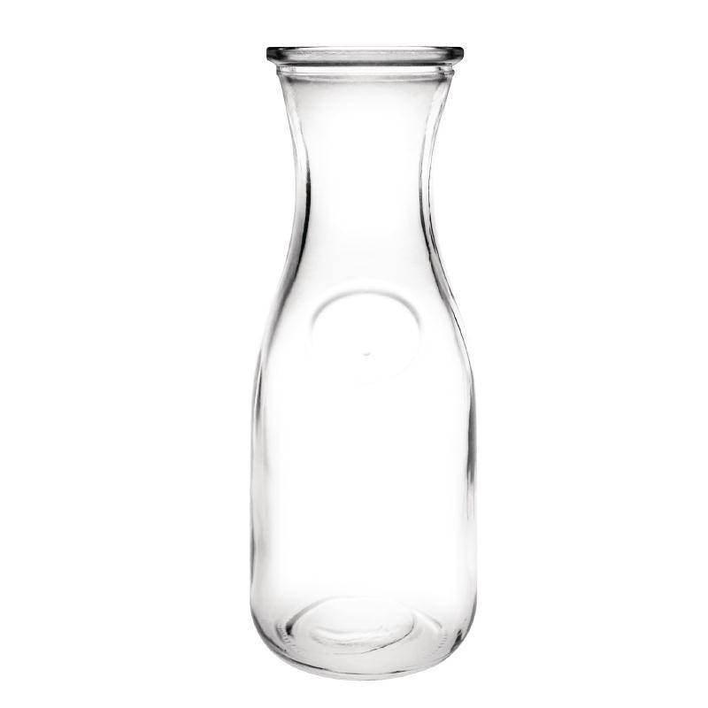 Glaskaraffen | 6 Stück | 0,5L | Glas