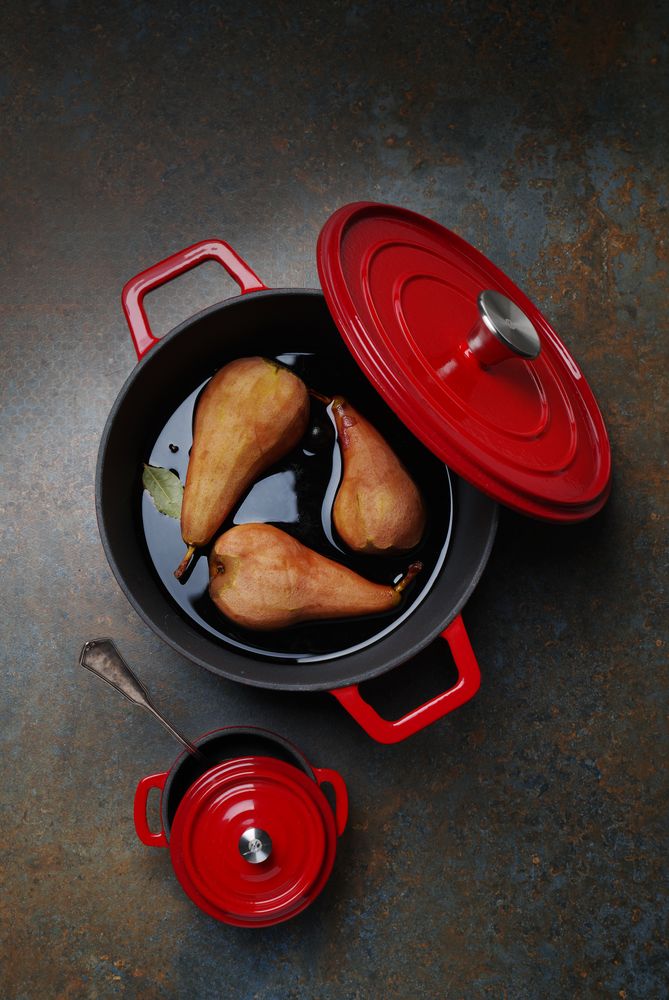 Braadpan 4,4L - Rood