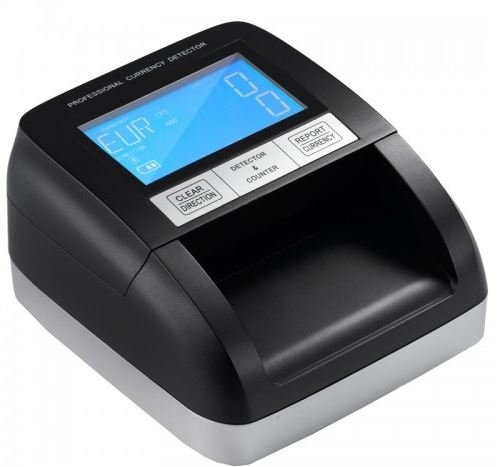 Falschgelddetektor 350LCD | 6-Fache Kontrolle/0,5 Sek | LCD Screen