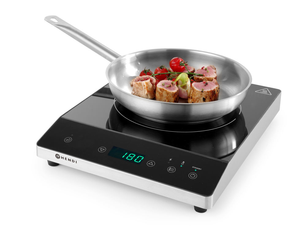 Induktionskochfeld 2000W | Für Ø120-Ø260mm | 294x374x(H)56mm