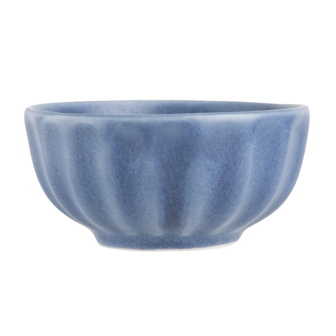 Olympia Corallite Tiefe Schüsseln Blau 105mm (12 Stück) Olympia Corallite Tiefe Schüsseln Blau 105mm (12 Stück)