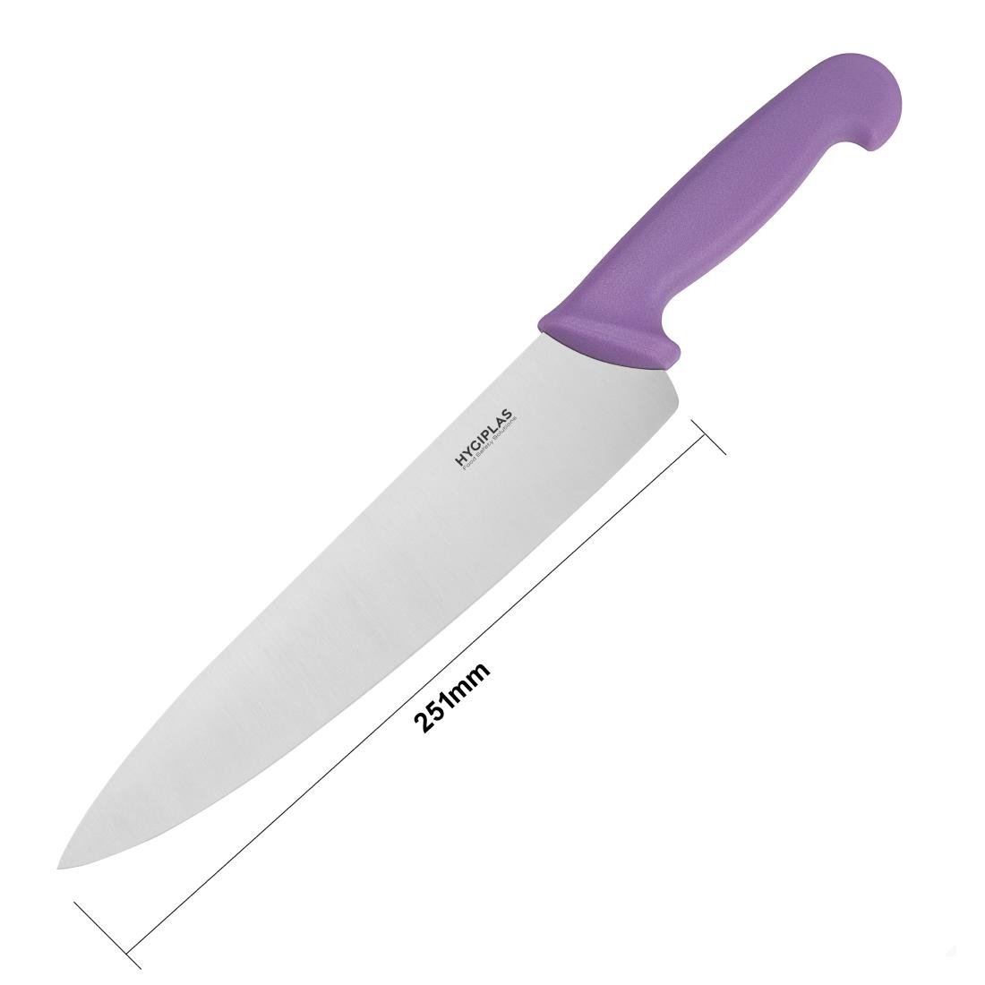 Hygiplas Kochmesser Violett 25cm