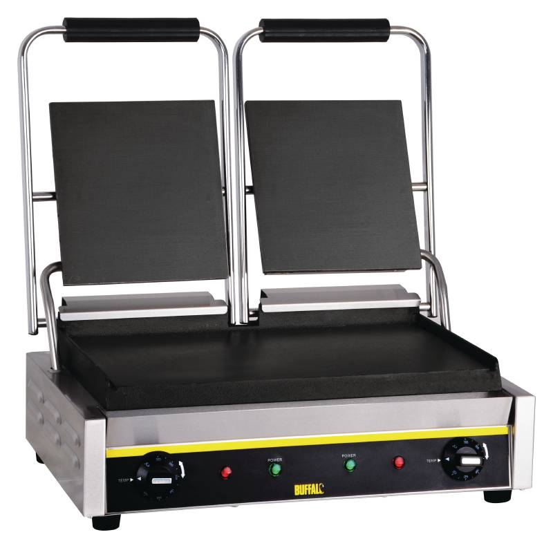 Grill de Contact Double BUDGET - Lisse - 540x390x210(h)mm - 2900W
