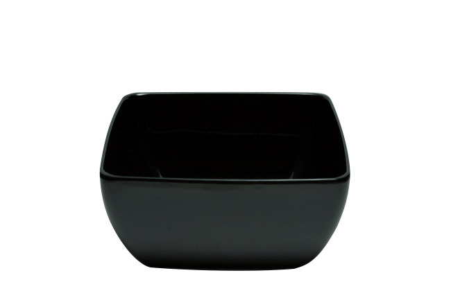 Schaal Melamine 25 x 25 cm 4.5 Liter Zwart Melamine