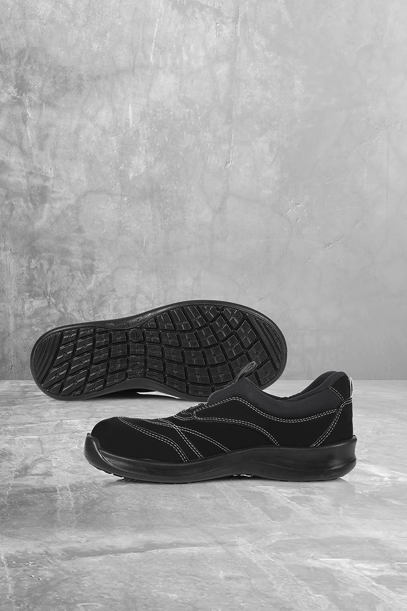 Chaussure de sécurité ROCK CHEF STEP 7, EN ISO 20345:2022, S1-FO-SR - Noir - 36