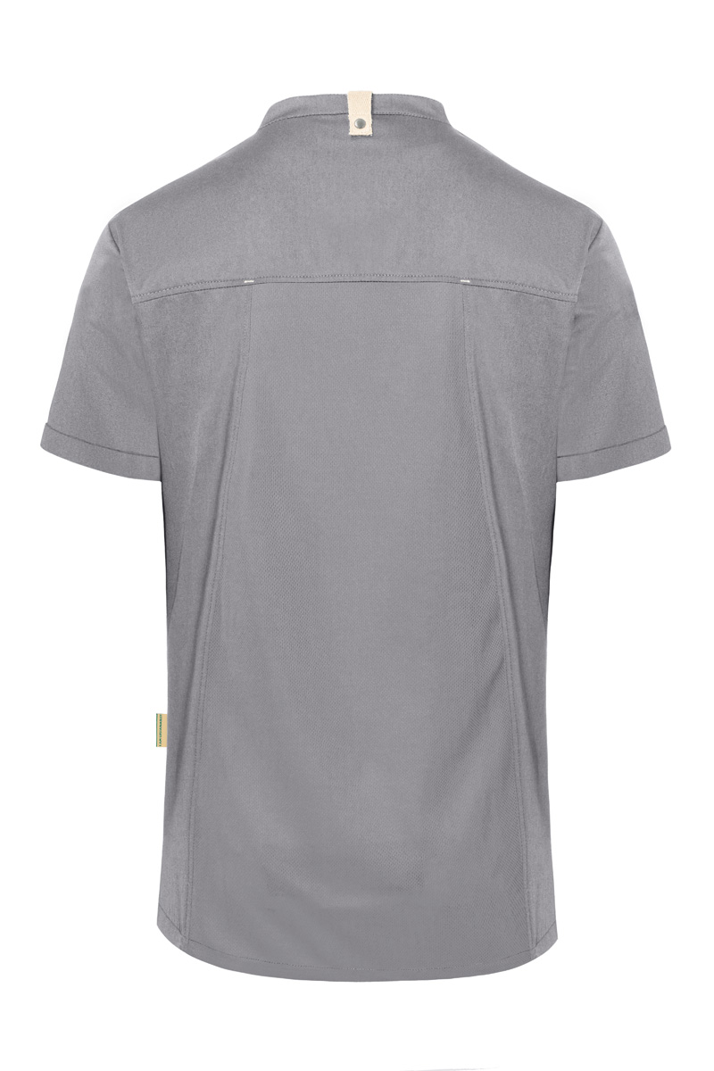 Veste de cuisine à manches courtes Green-Generation, en matériau durable - Gris Platine - 46