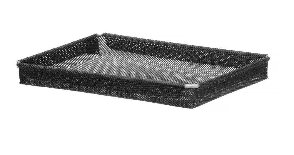 Ovenschaal voor Speedovens - non-stick coating - versterkt - Zwart - 290x190x(H)30mm