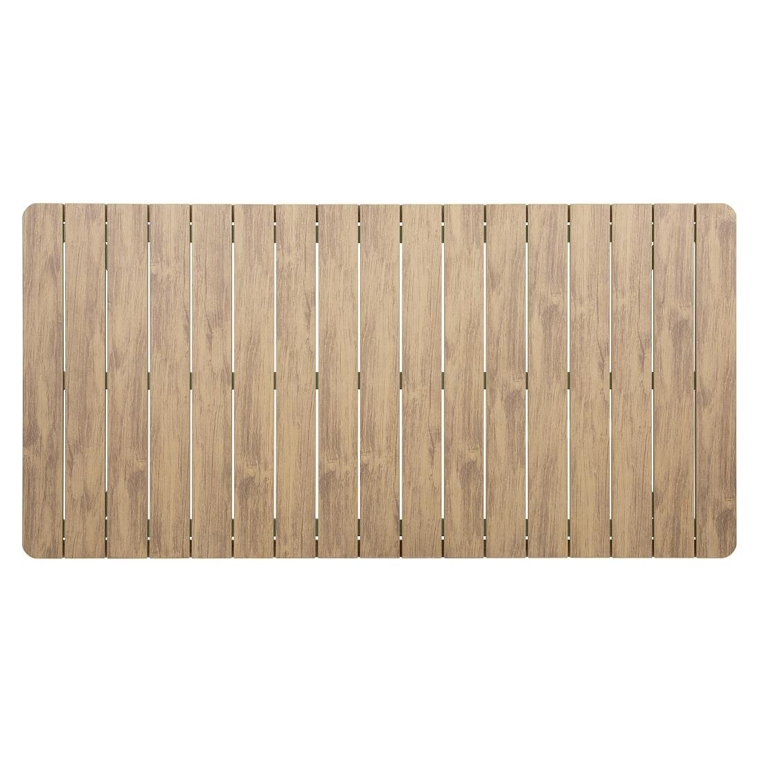 Bolero Melbourne Outdoor Polywood Esstisch 1610x800x734mm