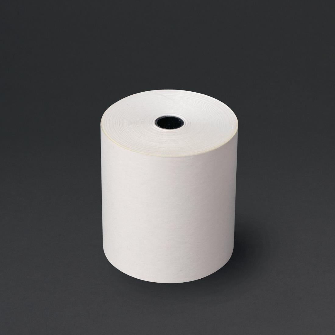 Olympia Nicht-Thermo 2-lagig Weiß Und Gelb Kassenrolle 76 X 70mm (20 Stück)