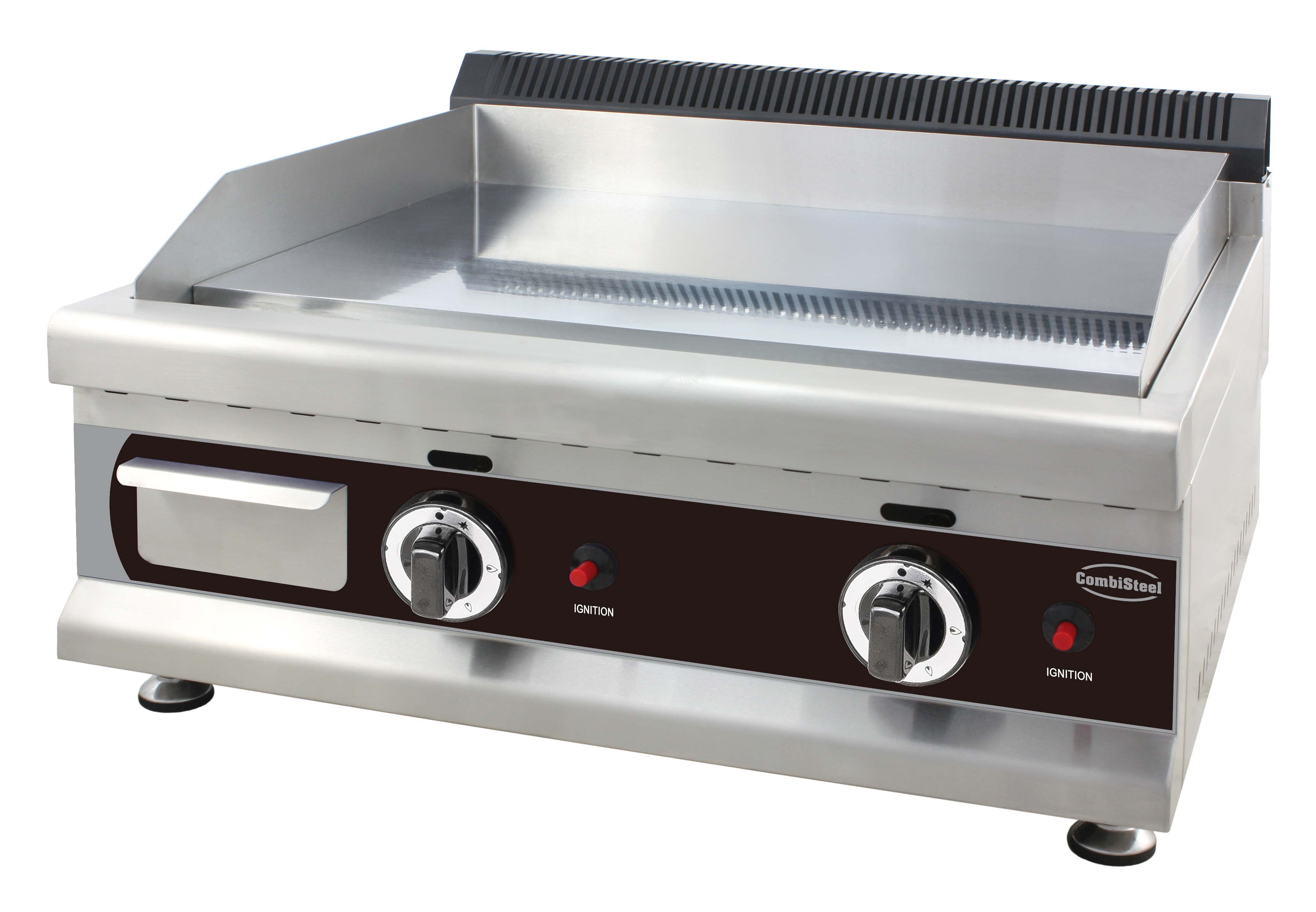 Gas Grillplatte Chrom 650