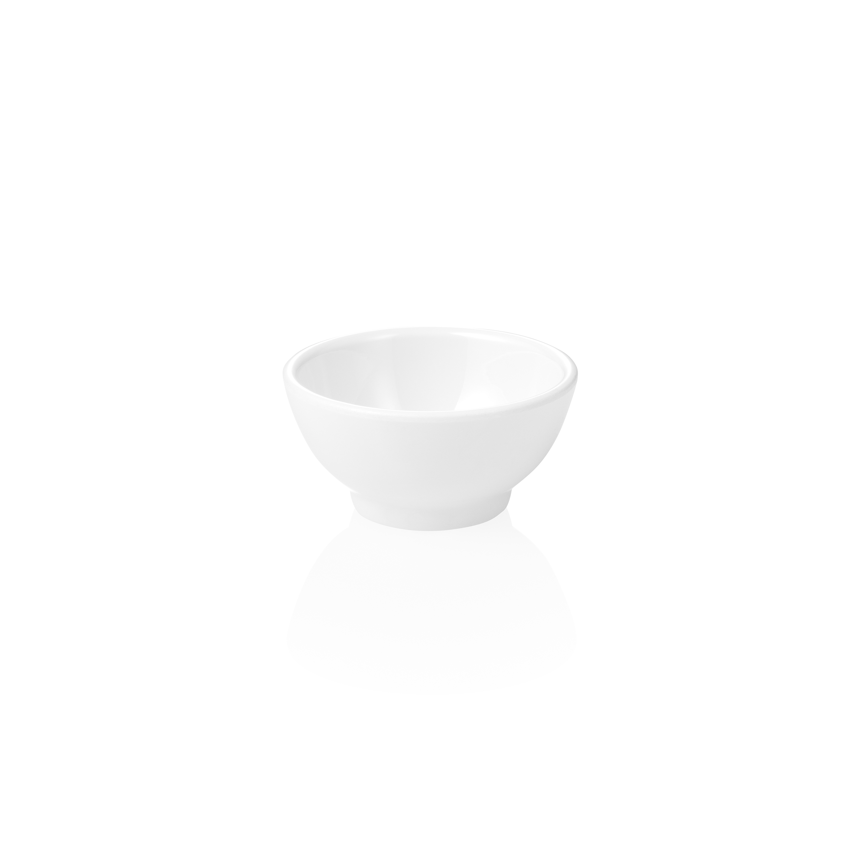 Schaal DAY & NIGHT, Ø 9 cm, wit, melamine