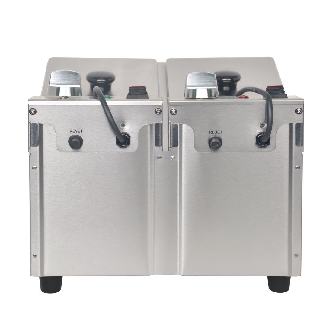 Friteuse Double 2x3Litres | 2x2kW | 360x410x (H) 295mm