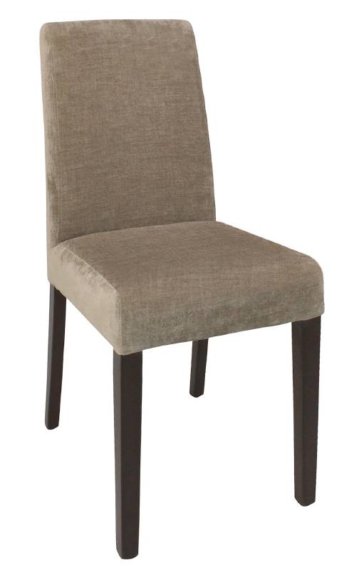Esszimmerstühle | 2 Stück | Sitzhöhe: 48cm | Stoff und Birkenholz | Beige