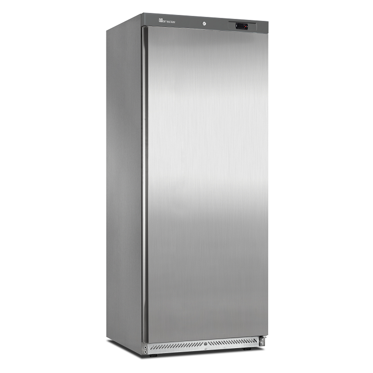 Marecos Edelstahl Kühlschrank GN 2/1 Serie 600 -  Statisch gekühlt mit Ventilator