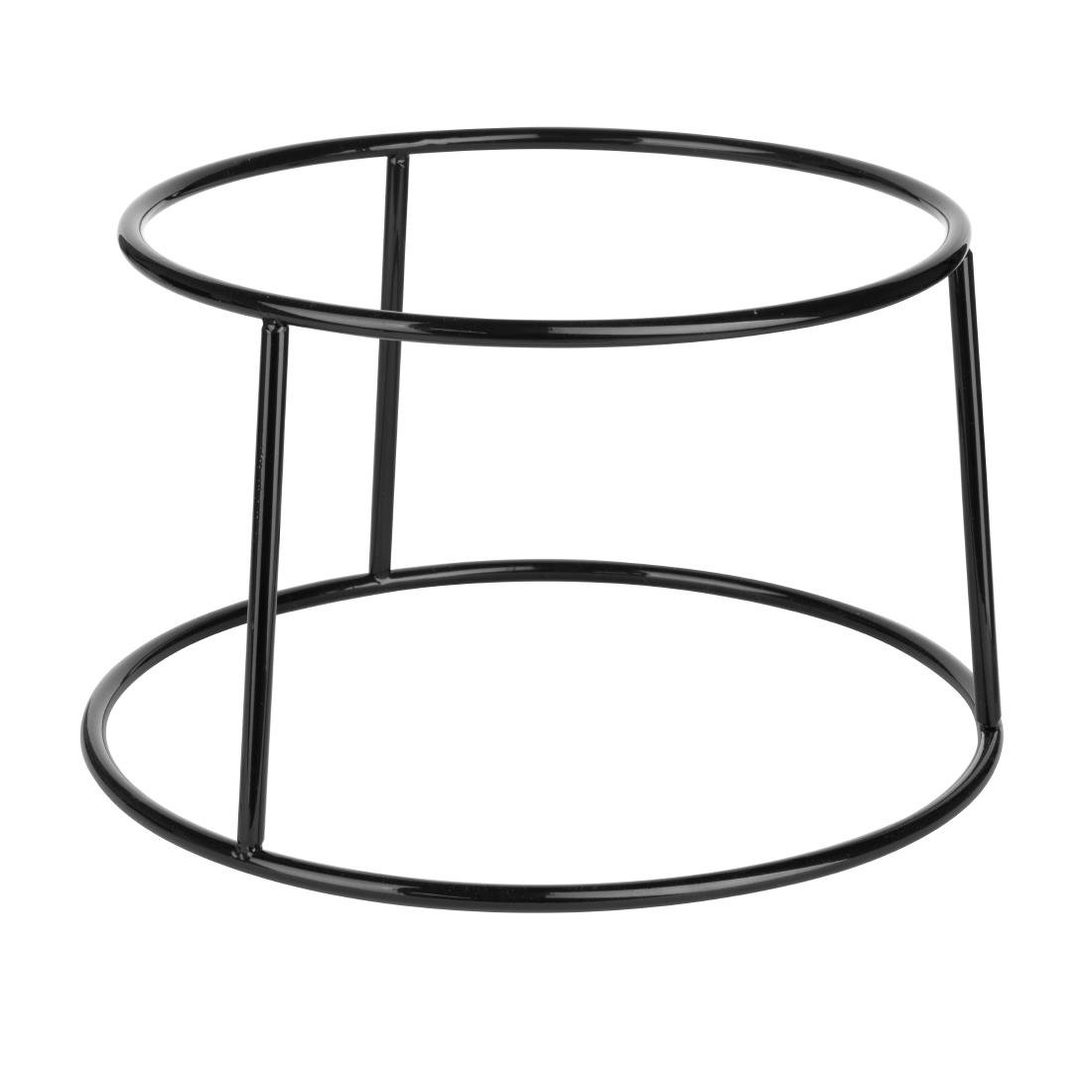 Olympia Rutschfester runder Ständer Multi Schwarzer Draht 230x260x150mm