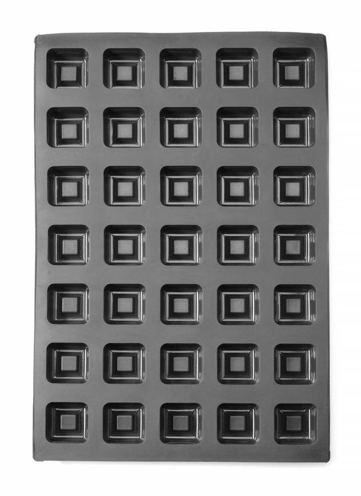 Silikonform QUADRAT - 570x375x(H)25mm