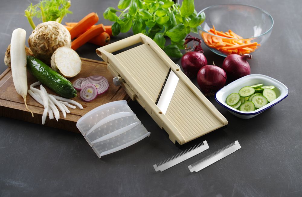 Japanse mandoline HENDI Shogun  - 380x158x(H)47mm