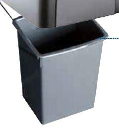 Abfallbehälter für Handwaschbecken