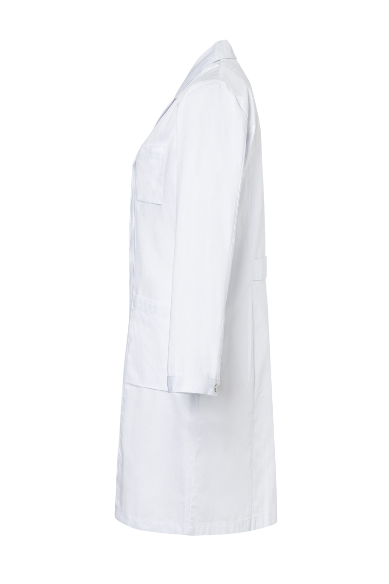 Blouse médicale et de laboratoire pour femmes Classic-Shape avec col à revers - Blanc - 34