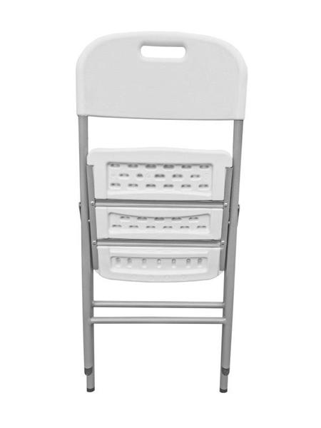 Klapstoel – Wit – 160 kg belastbaar