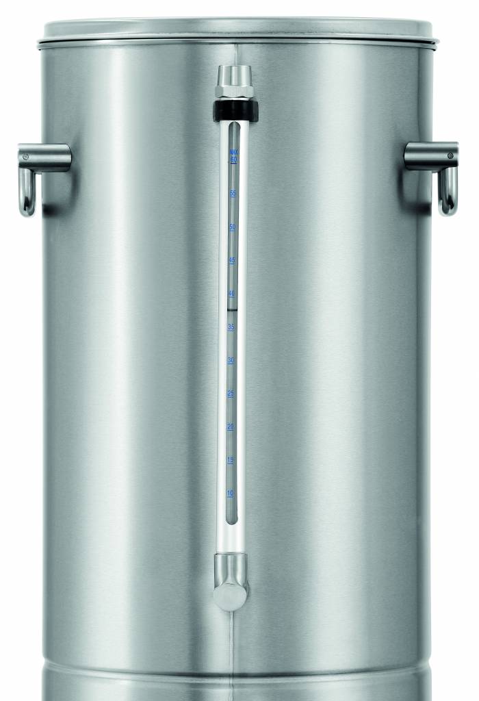 RVS Heetwaterdispenser | Vaste Wateraansluiting | 9 Liter | 305x350x(H)490mm