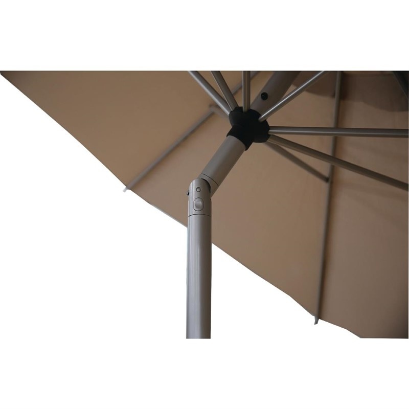 Sorara Lyon Parasol Rond | Zand Kleur