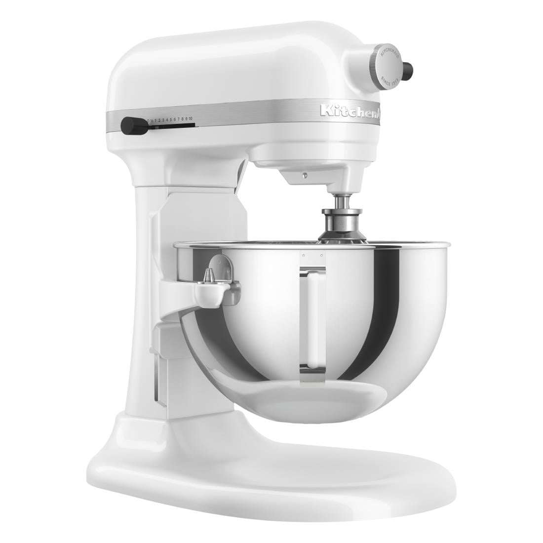 Robot pâtissier professionnel à bol relevable KitchenAid 5,2 L blanc