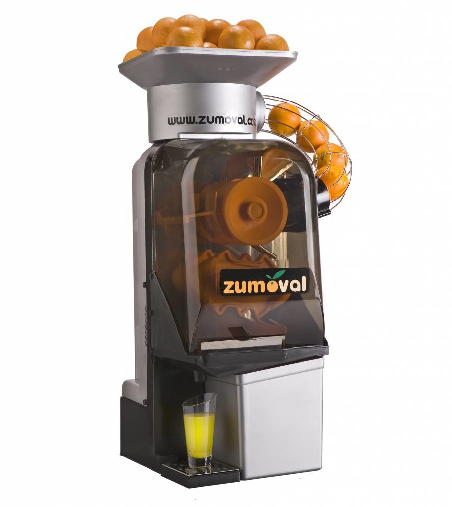 Minimatische citruspers Zumoval | 15 vruchten Ø60-80mm per minuut | Automatisch