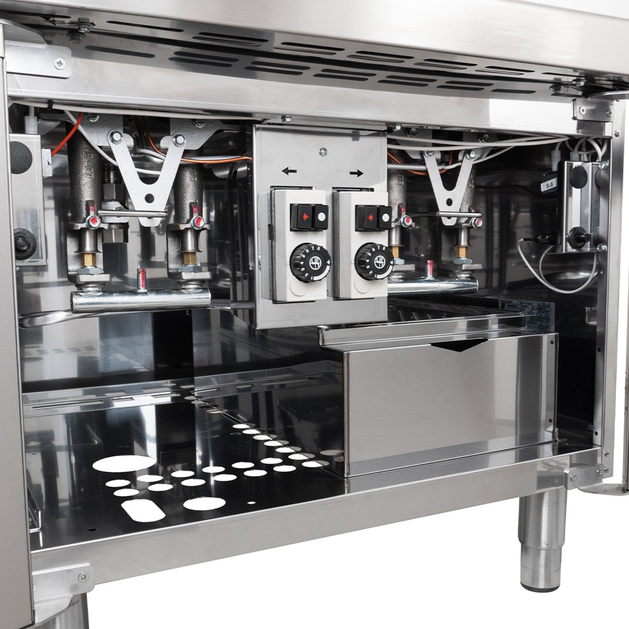 Gas-Fritteuse Serie 700 - 70/70 - 14+14 Liter