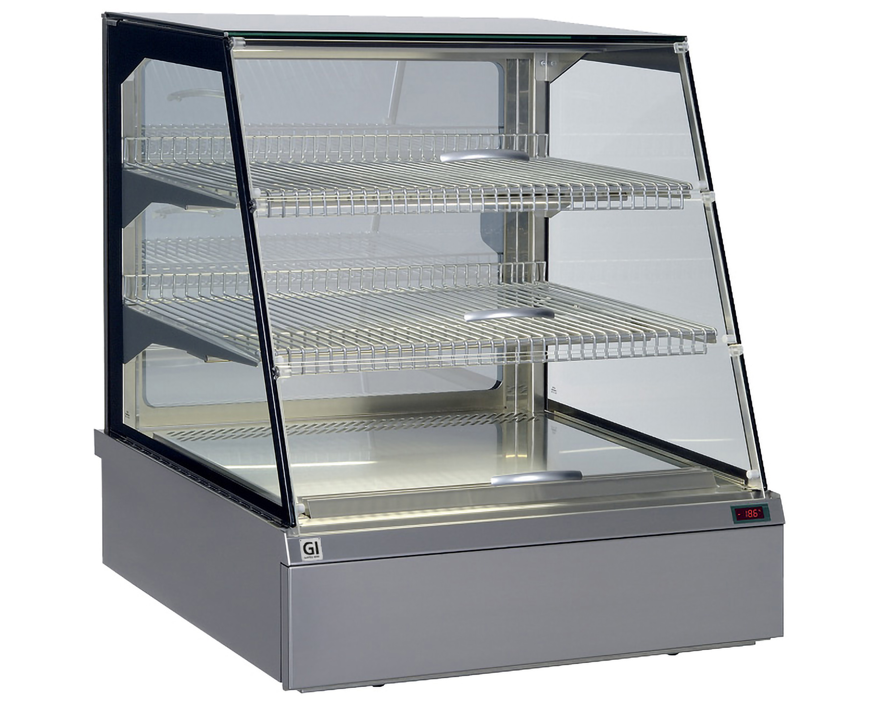 Selbstbedienungs-Kühlvitrine 2x GN1/1 - 746x717x(H)845mm