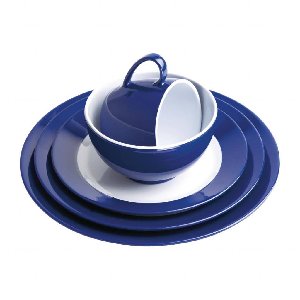 Gala Melamin Tasse Blau | Ø85x75mm | 6 Stück
