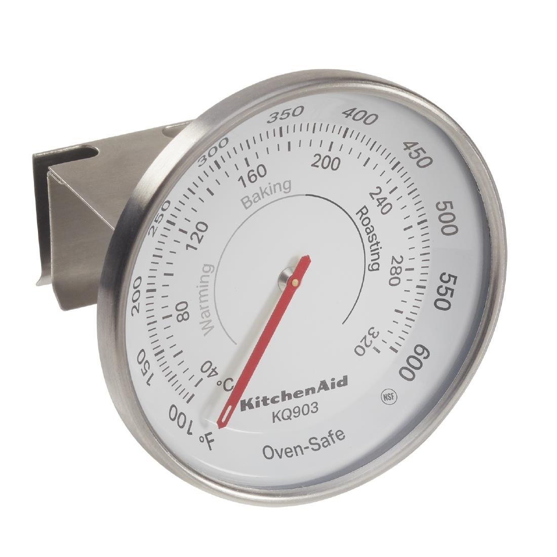 KitchenAid Global Zertifizierter Ofenthermometer Schwarz 7,62cm