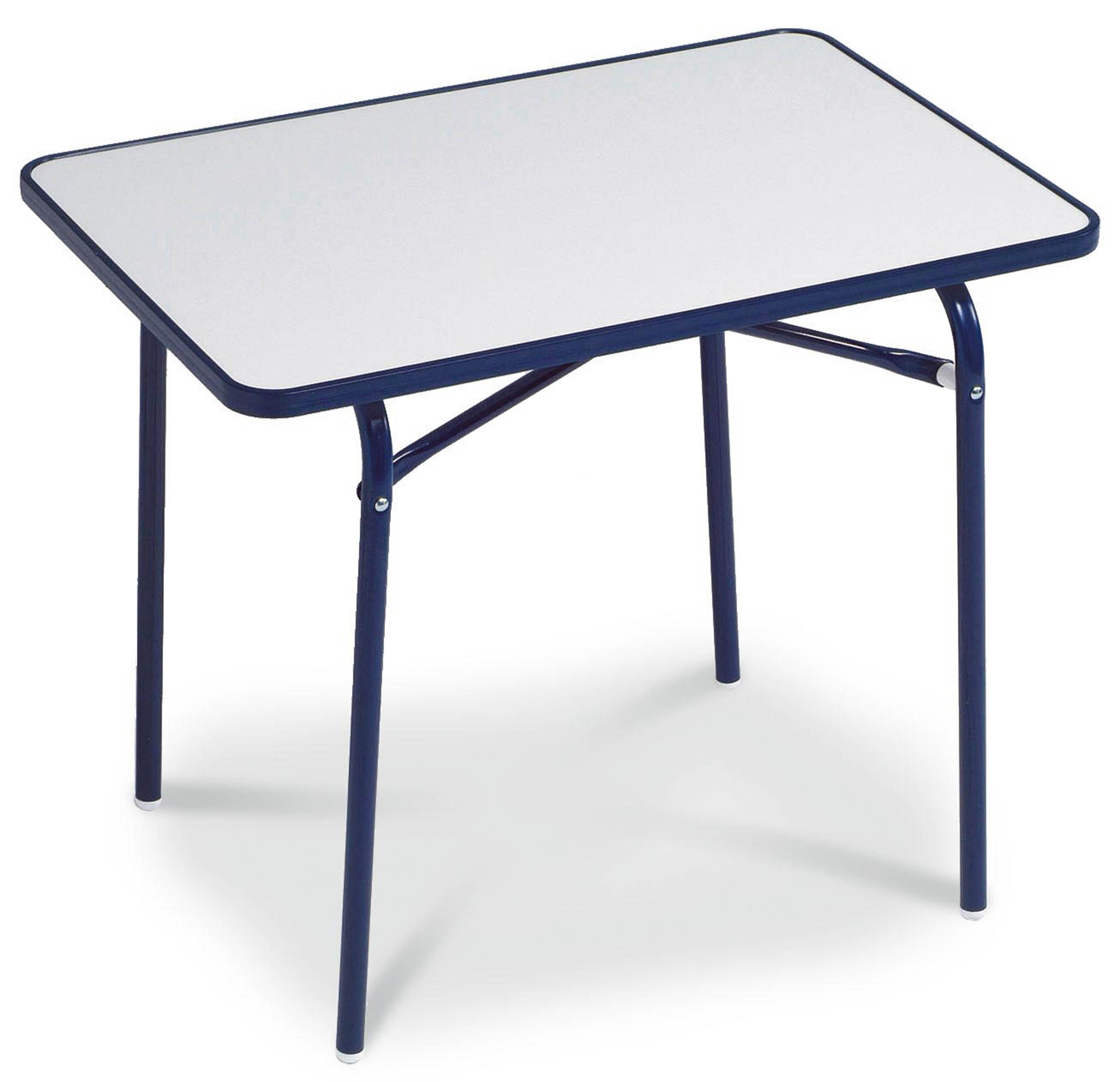 Table de camping pliable pour enfants 60x40cm Bleu