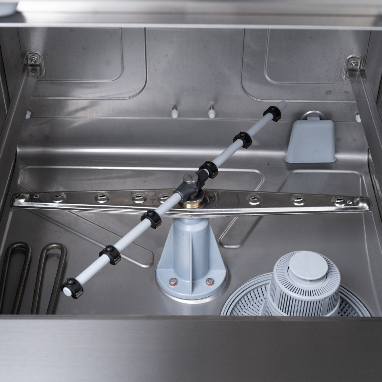 Lave-vaisselle PROFI Digital 50 SL panier 50x50 cm, avec doseur de détergent & de produit de rinçage, avec pompe de vidange, Fabriqué en Europe, 230 V