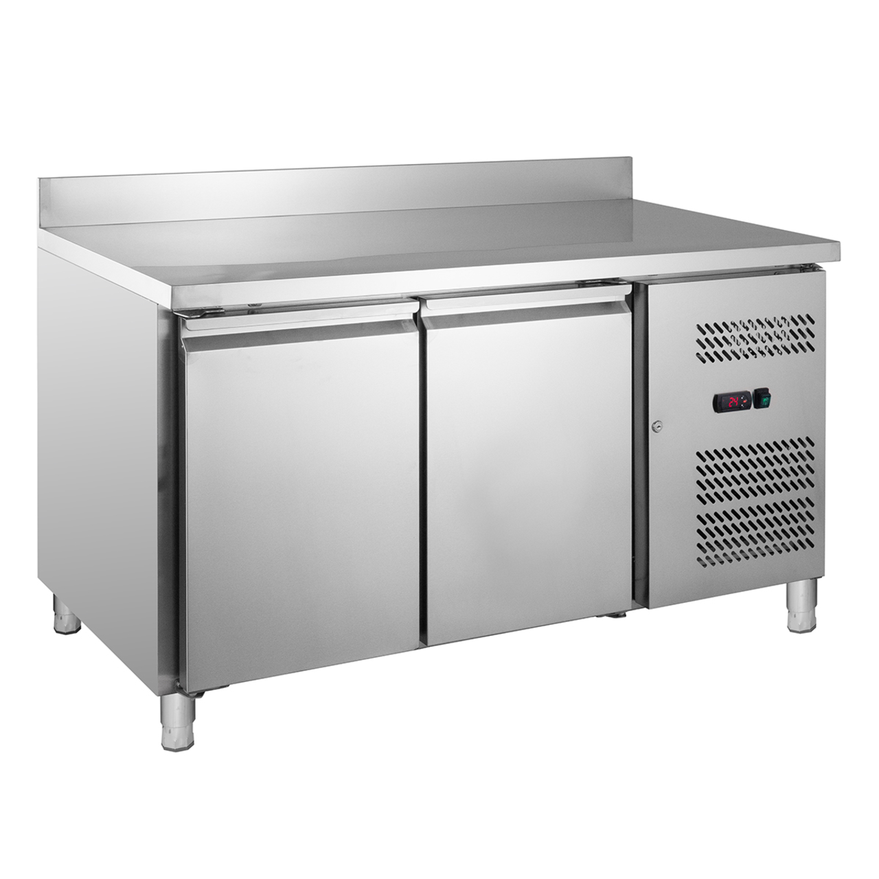 Kühltisch ECO 2/0 mit Aufkantung - GN 1/1