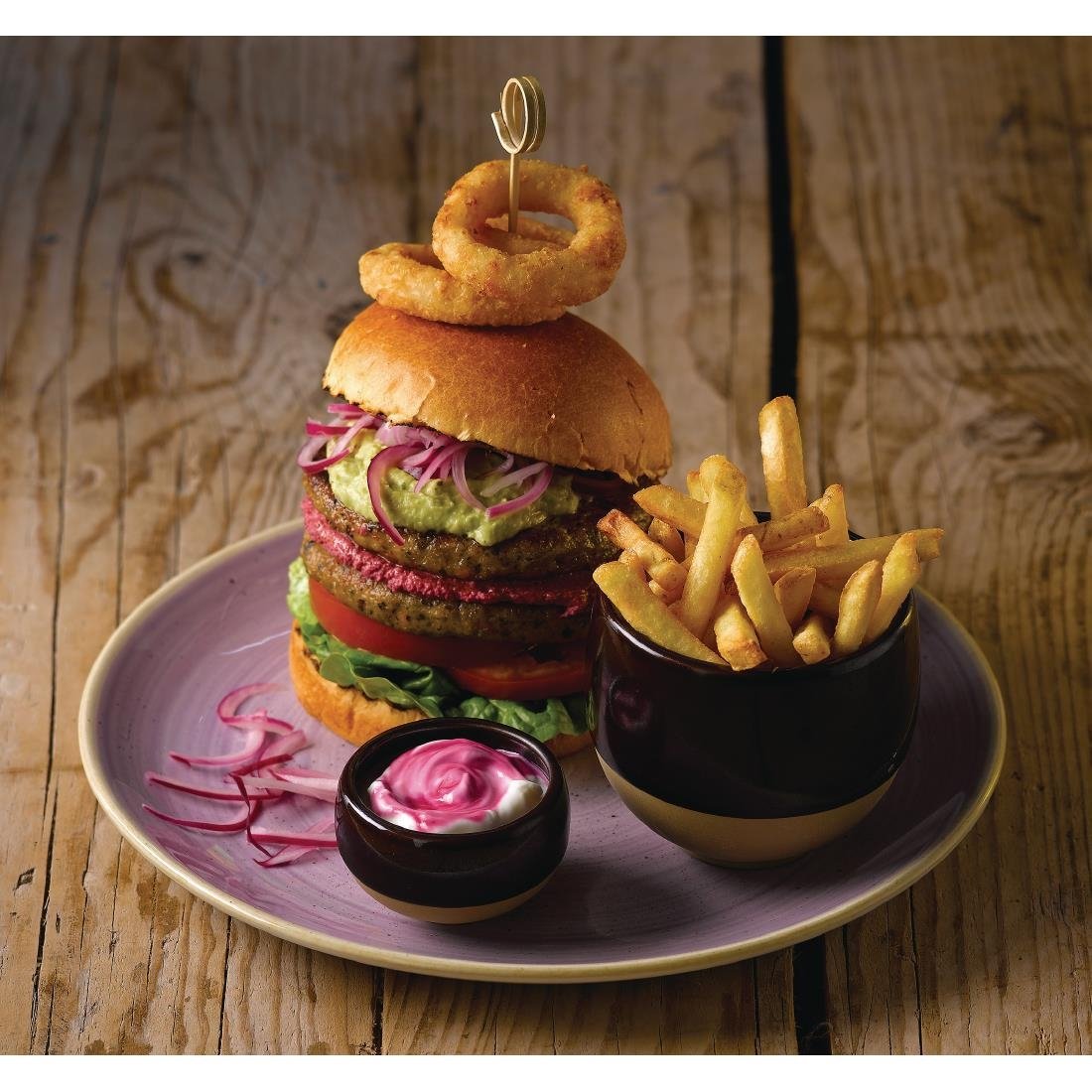 Churchill Stonecast Evolve Coupe-Teller, Lavendel, 165 mm, (12 Stück)