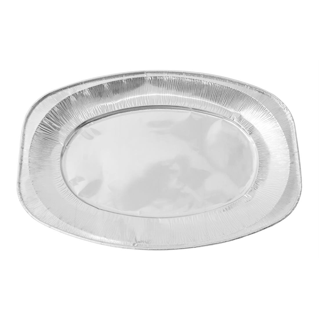 Plateaux jetables en aluminium Fiesta Recyclable 355 mm (lot de 10)
