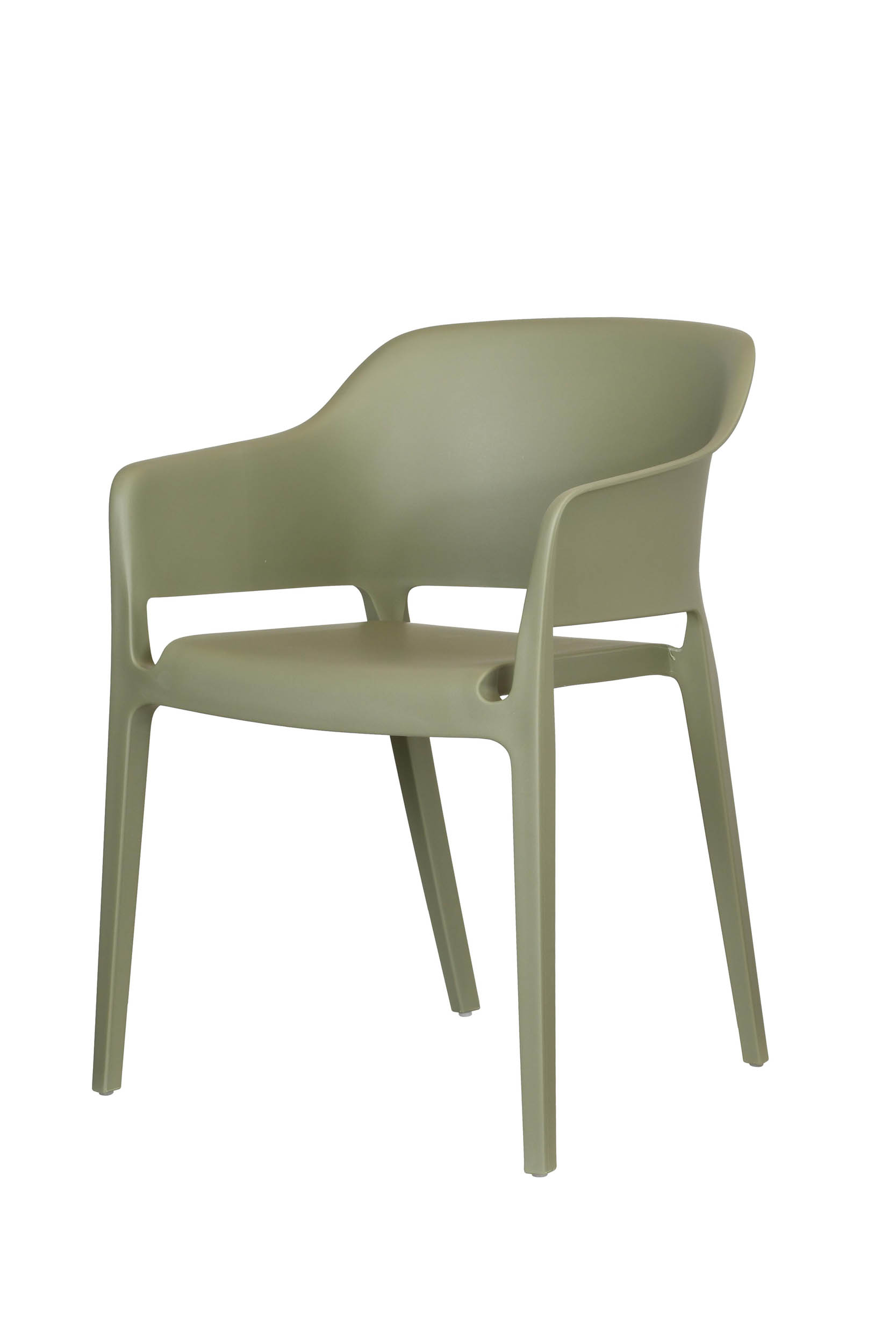 Chaise de jardin empilable Giethoorn vert mousse